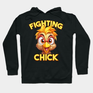 Funny Chicken Lady Farmer Hoodie